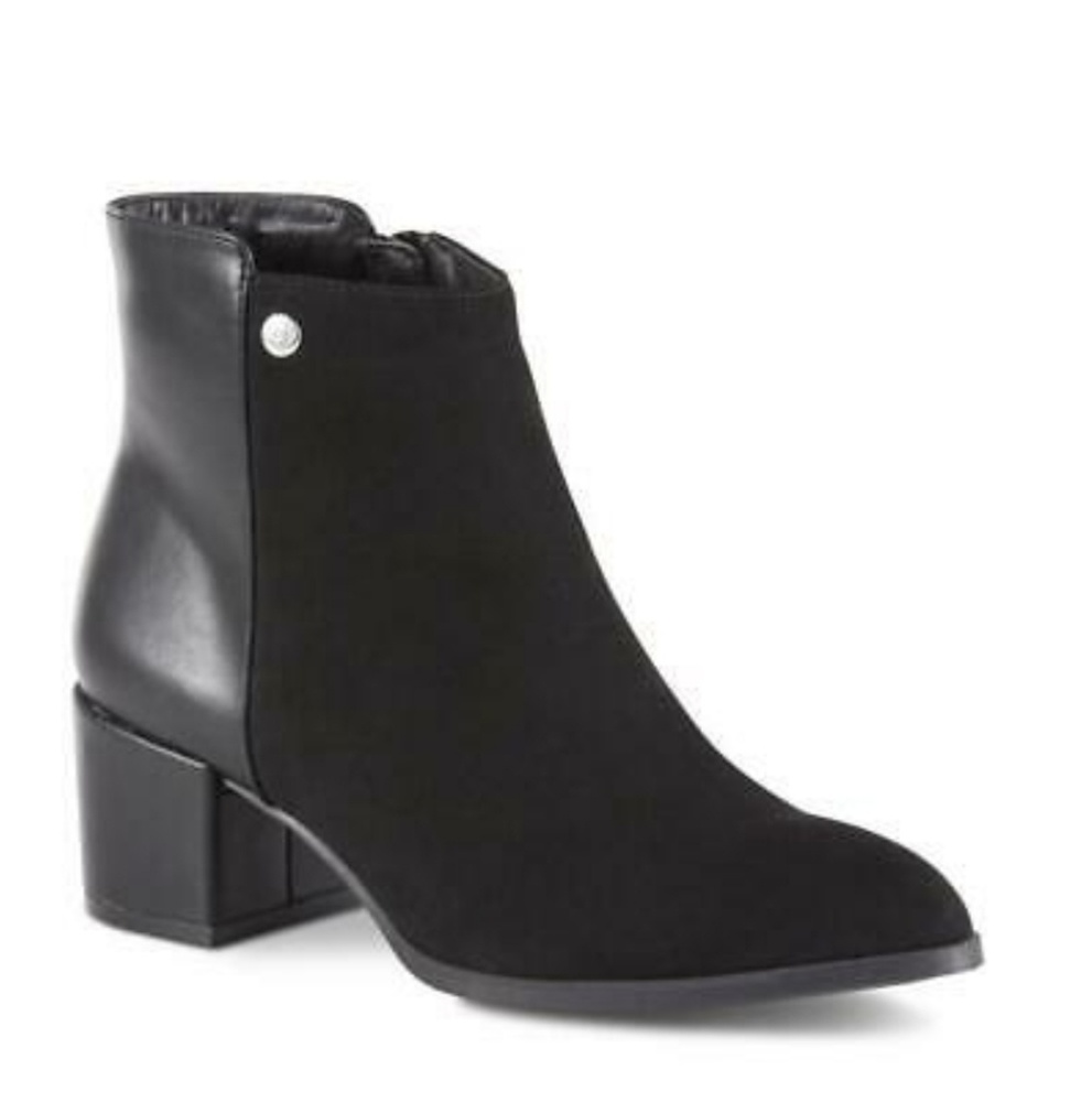 Black ankle boots